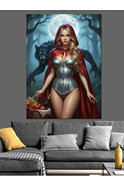 KanvasSepeti Super Hero Pictură în ulei de înaltă calitate texturat Canvas Ca...