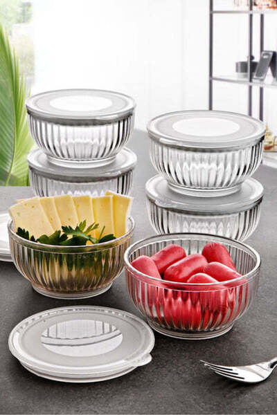 Asi Home Set of Storage Boxes, 6 Pieces, Multicolor - C-DD 07 (Asi Home)