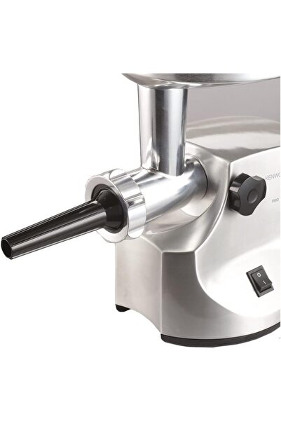 Kenwood MG510 Meat Grinder 1600W Metal Body with Kibbeh & Sausage Attachments, Silver