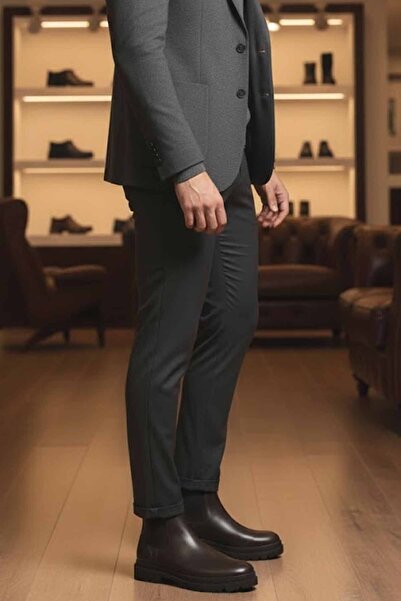 U.S. Polo Assn. U.S Polo Assn. Erkek Chelsea Bot Ayakkabı USP745 B-7 Kahverenği