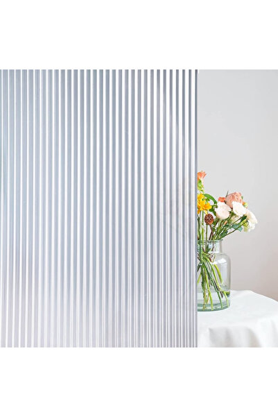 MaffStuff Folie Geam Linii Verticale, Intimitate și Protecție Solară 60x200 cm