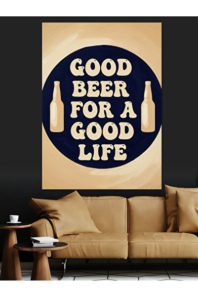 KanvasSepeti Good Life High Quality Oil Painting Do texturat anvas Canvas Tab...