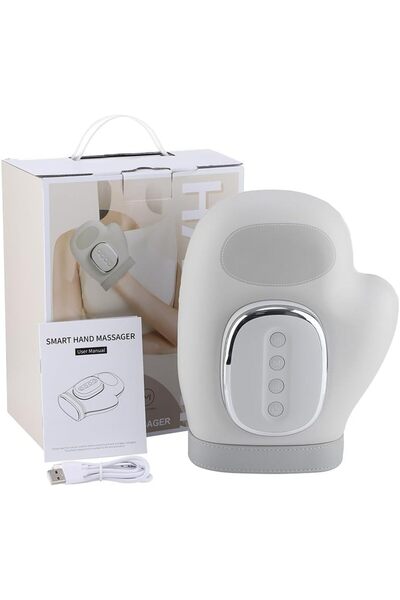 Generic Electric Hand Massager with Heat & Air Compression – Cordless Glove Massager, 5 Intensities