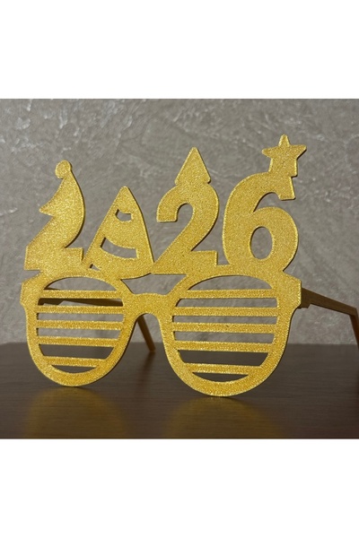 SZD Design 2026 New Year Party Glasses 3D Printing Fun Christmas Accessory Costume Ornament