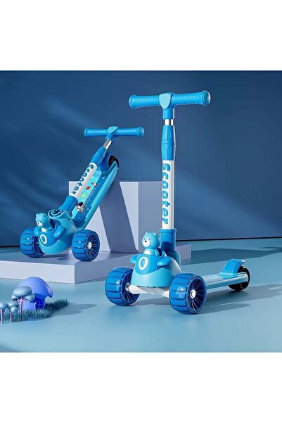 Generic Kids Three-Wheel Scooter (Bright Colors) - Model SW6336