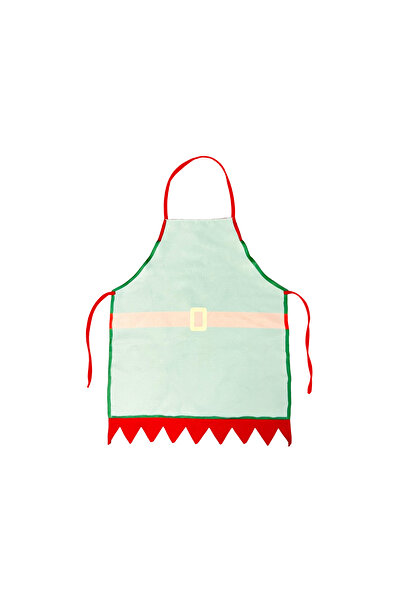 Christmas Magic Elf Chef Apron Set Adult Size 54x78cm