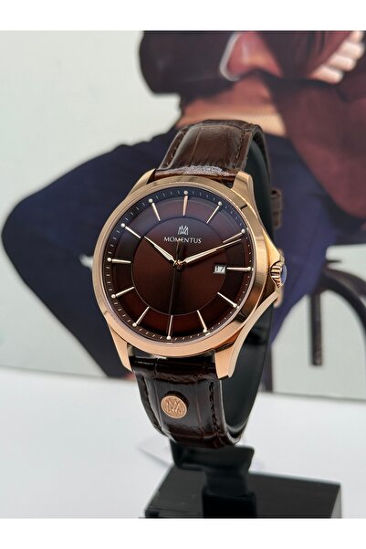 Momentus Rosegold Men's Watch 5 Atm Waterproof with 3 Years Warranty