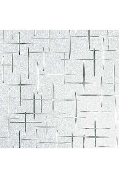 MaffStuff Folie Geam Linii Abstracte, Intimitate și Protecție Solară 60x200 cm