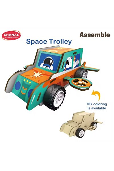 Chanak 6-in-1 Mechanical Engineering Kit for Kids | STEM DIY Building Set