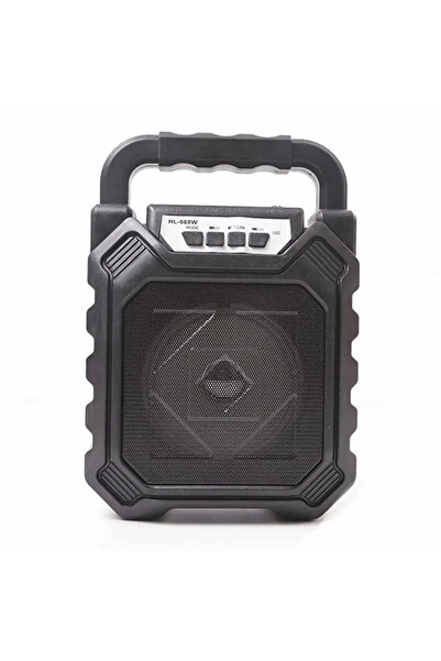 Super Bass Wireless Portable Bluetooth Speaker with USB Flash Drive Support- Black