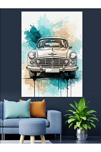 KanvasSepeti Pictură în ulei clasică americană de înaltă calitate texturat Ca...