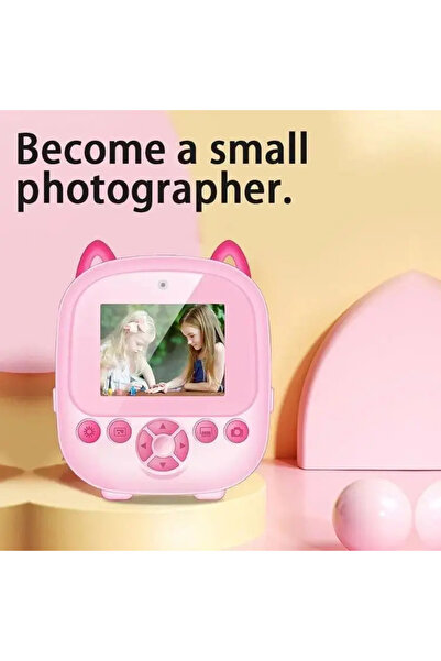 OEM Digital Camera for Kids - Instant Print (Pink)