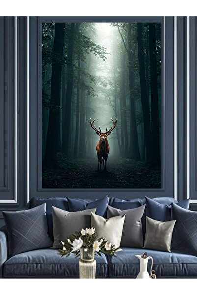 KanvasSepeti Walk in the Forest Pictură în ulei de înaltă calitate texturat C...