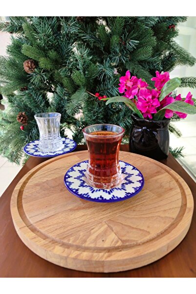 Madame Coco Luxe Mixte 6-Piece Tea Plate Set