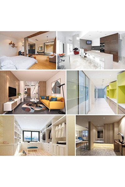 SYOSI 4 Pack Round Recessed Spotlights Trim Ring White with GU10 Mounting Frame (4 pcs)