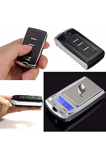 CÖDEL Anahtarlık Şeklinde Küçük Mini Ufak Tartı Terazi Cep Kuyumcu 200gr/0.01...