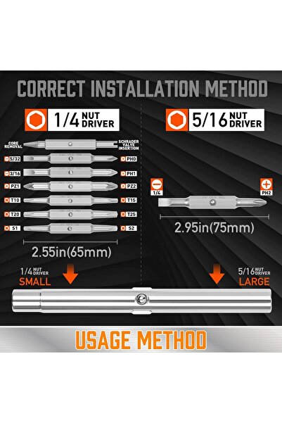 Amartisan 18-in-1 Multi-bit Screwdriver Set, Portable Multi-Purpose