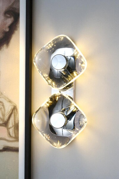 Renkoled Aydınlatma 3 Renk Işıklı Modern Sarkıt Led Avize Kasa Salon,oda ,mut...