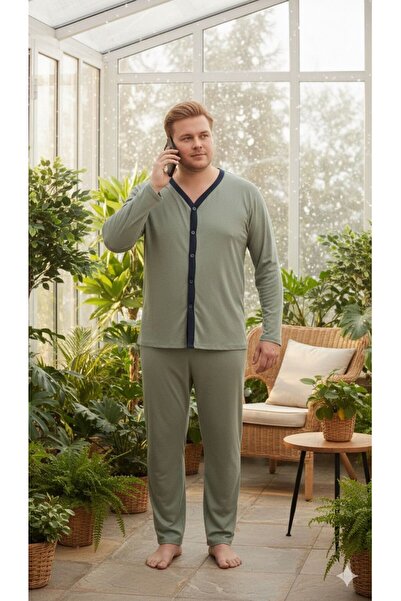 Sude HOMEWEAR Men's Plus Size Pajamas