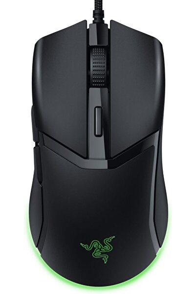 RAZER Cobra Wired Gaming Mouse — 58 g, Gen-3 Optical Switches, Chroma RGB, 8500 DPI, Speedflex Cab