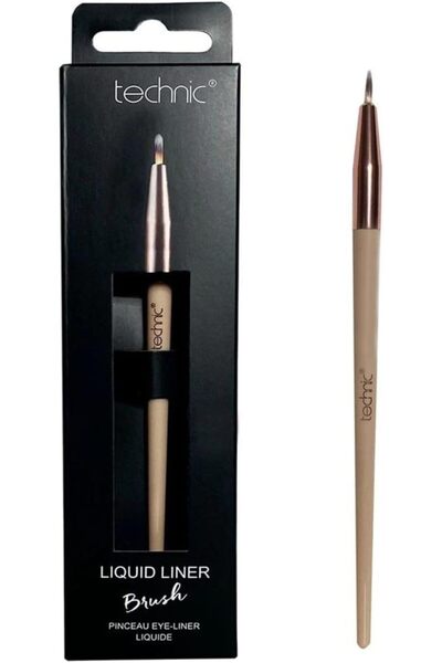 TECHNIC Liquid Liner Brush | Precision Liquid Eyeliner with Fine Brush Tip, Vegan & Cruelty-Free