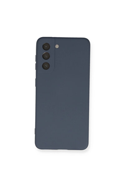 eco port جراب سامسونج جالاكسي S21 نانو من الداخل سيليكون مخملي - رمادي