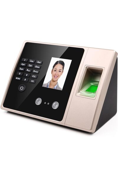 EACAM جهاز حضور وانصراف بيومتري - بصمة الوجه، بصمة الإصبع، وكلمة مرور، وشاشة ...