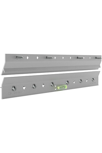 Ook French Cleat, Picture and Mirror Hanger with Hardware, 100lb, Aluminum, 533208