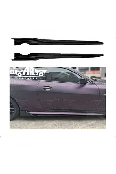 MAF Praguri extensibile compatibile cu BMW Seria 4 G22 2021+ negru lucios