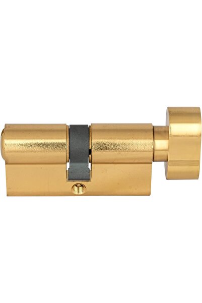 Yale 500 Series Double Euro Profile Cylinder 30+30 Key+Coin Turn, Polished Brass