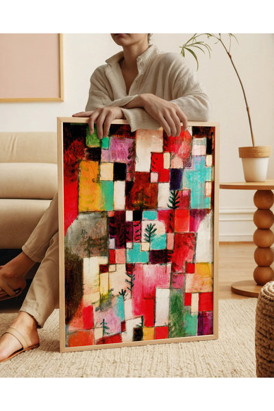 ARTHOUSECOLLECTIVE Paul Klee Poster - Painting Dimensions Unframed Poster