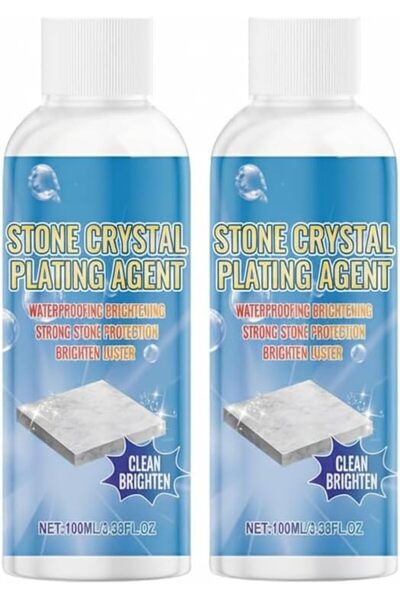 AZONEE Stone Crystal Plating Agent – Nano Stone & Marble Cleaner, Stain Remov...