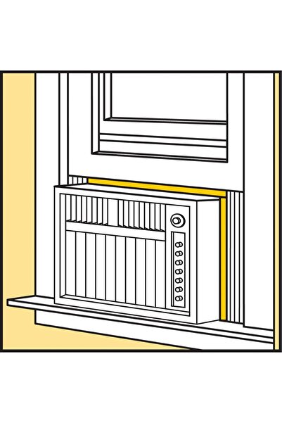 M-D Building Products All Season Foam Air Conditioner Weatherstrip, MD 02535