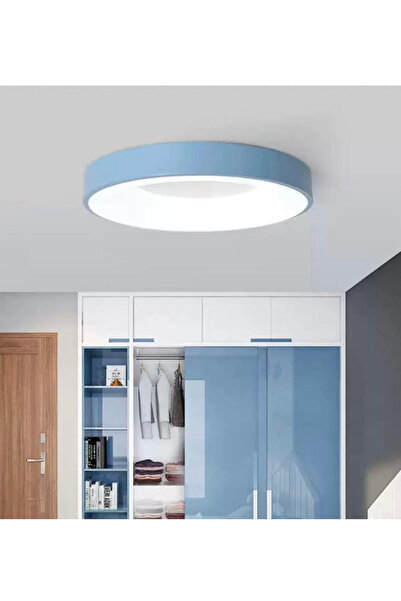 Monolux Sarkıt Plafonyer 30CM ML 40155 3 IŞIK RENGİ MAVİ-RAL5024