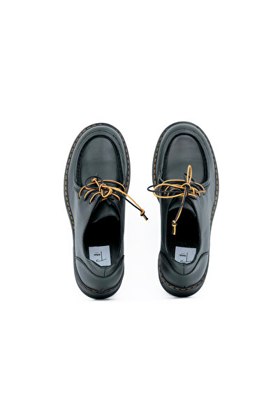 Tuna Genuine Leather Rubber Sole Casual Women's Shoes - Zs267334