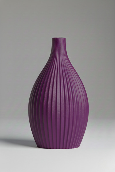 Smile3D Dekoratif Tasarım Vazo 20 cm 3d Ağır Baskı