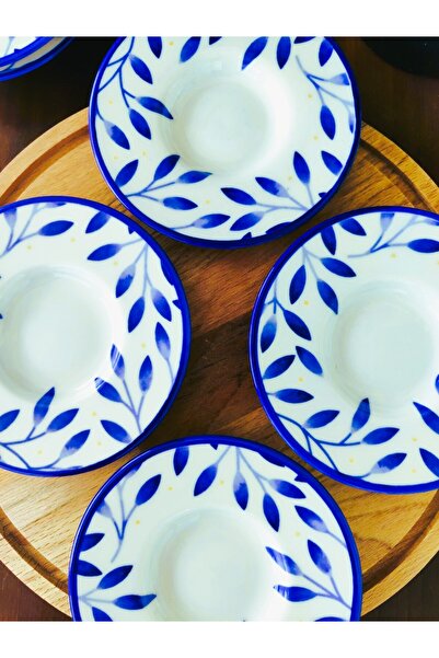 Madame Coco Luxe Bifurquer 6-Piece Tea Plate Set - 12 X 12 cm