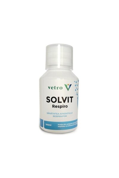Vetro Solvit Respiro, nutritional supplement, bottle x 100 ml