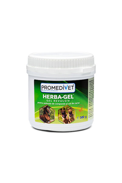 Promedivet Gel Revulsiv Herba 500g pentru animale, calmant cu extracte de plante