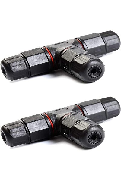 KASTWAVE صندوق توصيل كهربائي مقاوم للماء IP68 ثلاثي الاتجاهات لكابلات 5-10 مم...