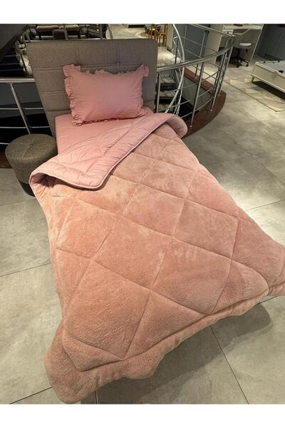 Violacasa Welsoft Ruffled Single Sleeping Set Private 100% Cotton