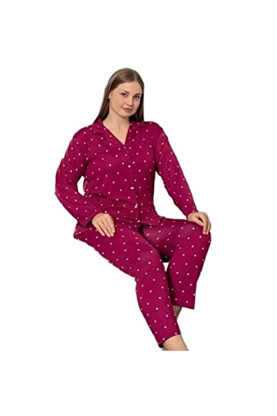 bipamuk Linay Collection Women's Plus Size Pajama Set Soft Textured Comfortable