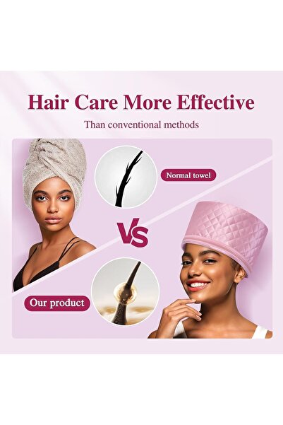 Zimtal Women's Thermal Spa Hair Care Cap - Electric Hair Treatment Hood