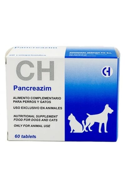 CHEMICAL IBÉRICA PRODUCTOS VETERINARIOS Pancreazim 60 comprimate - Supliment ...