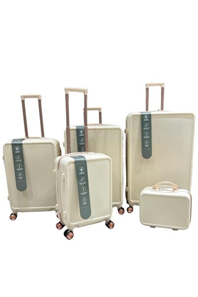 KARVEN 5-piece luggage set, beige