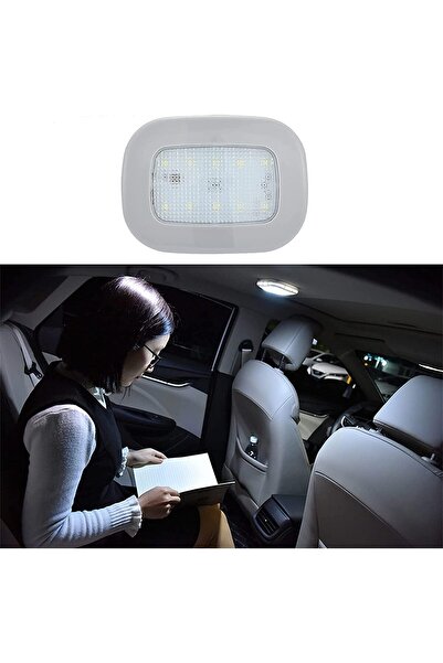 KASTWAVE Car LED Touch Portable USB Rechargeable Interior Light (Warm White)