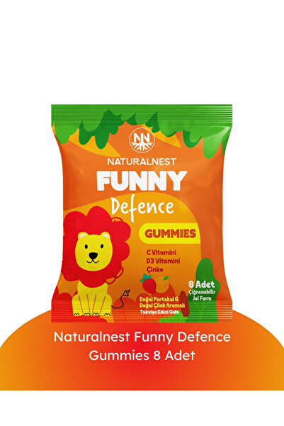 Naturalnest Funny Defence Gummies 8 Adet