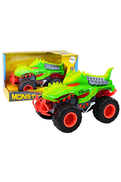 Bebelul Mașină off-road VERDE cu design, condus, lumini și sunete în formă de...