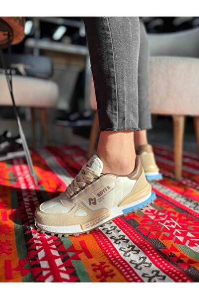 BESKAR Kb N1 Kuback Beige Casual Men's Shoes