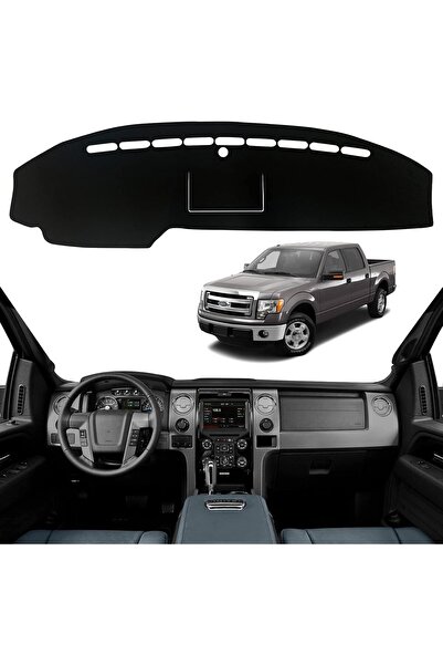 genernic INUBOXES Dashboard Cover Mat Non-Slip for Ford F150 2009-2014 (Black...